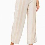 Tommy Hilfiger Striped Palazzo Wide Leg Cropped Pants Size 6 NWT Photo 0