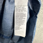 Abercrombie & Fitch Abercrombie Fitch Button Up Denim Shirt Women Large Polka Dot Vintage Y2K Preppy Photo 5