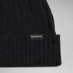 Lululemon NWT  Women’s Cable Knit Pom Beanie Black Photo 1
