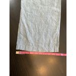 French Connection  Pull On Linen Pants Womens 12 Blue Lagenlook Logom Scandi FLAW Photo 12