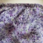 Notations Thrifted Purple Floral Midi Skirt Photo 3