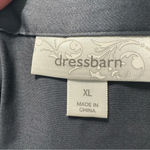 Dress Barn button front belted tunic blue women's XL Photo 4