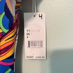 Trina Turk Swimsuit Paradise Plume Off Shoulder One Piece Sz 4 NWT Tropical Photo 5