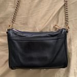 Rebecca Minkoff Mini MAC monogram Initial Black Leather Crossbody Bag Photo 5