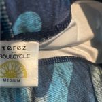 Terez  Blue and Gray Camouflage Leggings Photo 1