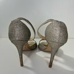 Jimmy Choo Annie D'Orsay Ankle-Strap Glitter Sandals Heels Photo 9