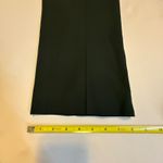 Talbots  Heritage Black Flat Front Ankle Crop Pants Side Slit Size 14p Workwear Photo 11