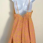 Anthropologie Lilka Bohemian Dainty Saffron Low
Back Print Romper Shorts Small Photo 7