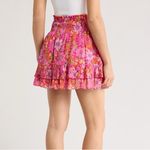 Ramy Brook New  Blaire Floral Skirt pink size medium Photo 1