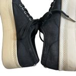 Michael Kors  Boerum Black MK Silver Logo Platform Sneaker, Sz 6 Photo 10