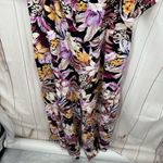 City Chic Women’s Large Floral Patterned Short Sleeve Jumpsuit New Photo 1