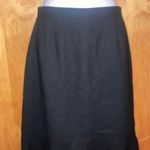 Kasper Dark Blue  for A.S.L. Wool Skirt Size 8 Photo 6