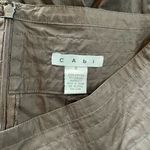 CAbi Brown Midi  Ruffle Skirt Photo 4