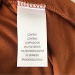 WAYF  Puff Long Sleeve Midi Dress in Rust NEW Photo 5