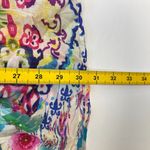 Johnny Was NWOT  Floral Sleeveless Ruffles Multicolor Mini Dress Size S Photo 10