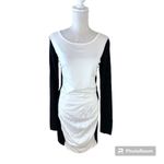 EXPRESS ✨HP✨Color Block Ruched Sweater Dress✨ Photo 7