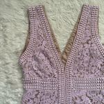 Bardot  Dress Morgan Front Slit Lace Cocktail V-neck Sheath Sleeveless Sz XS Photo 5