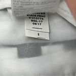 Banana Republic Factory Avery Mid Rise Cropped White Black Print Size 8 NEW Photo 3