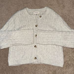 Jessica Simpson Grey Cropped sweater  Photo 0