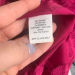 Trina Turk Ruffle One Shoulder Magenta Dress Photo 8