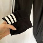 Adidas black and white casual athletic pants zipper pocket women's size medium Photo 3