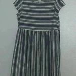 NWOT Peyton & Parker girl’s mini striped short sleeve dress size 14 Blue Photo 7