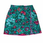 Nanette Lepore Floral Embroidered Beaded Mini Skirt size 2 Photo 1