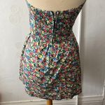 MINKPINK flirty sweetheart strapless dress size small floral fit flare flirty Photo 6