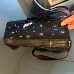 Coach Black Tote with Floral and Snoopy Design Photo 12