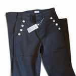 Lascana Button Detail Flare Jeans size 2 nwt Black Photo 1