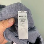 Athleta  Women's Light Blue Farallon Heathered Wide Crop Casual Pants Size 0 Photo 4