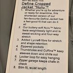 Lululemon Define Cropped Jacket Nulu-New with tags   Trending ColourDark Forest/Gold Photo 4