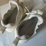 Puma Cream and Blue Running Shoes Photo 4