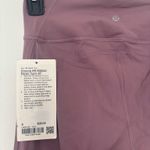 Lululemon NWT Groove High-Rise Ribbed Panel Tight 28" Lavender Lux - Size 6 Photo 3