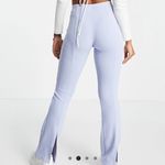 ASOS lavender blue flare pants Photo 1