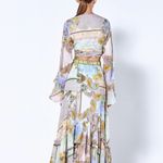 Alexis NWT  Ferra Crop Tie Top in Rococco sz small Photo 4