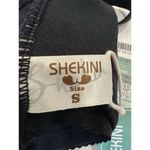 Shekini Women's One Piece Swimdress Black Size S Ruched Bodice Adjustable Straps Photo 5