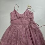 Tularosa  Brooks Dress in Lilac Toile Floral XXS Photo 4