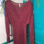 24/7 Comfort Apparel Formal
Long Sleeve Maxi burgundy Photo 3