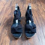 Eileen Fisher • Zanya Mesh Sneaker Sandal criss cross black sporty wedge Photo 2