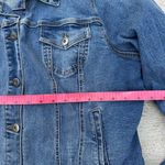 Torrid  dark denim jean jacket size 2 rn#148862 Photo 7