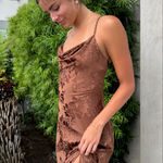 ASTR Gaia Burnout Midi Dress Photo 1