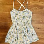 Urban Outfitters Floral Mesh Romper Photo 0