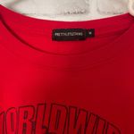 Pretty Little Thing Red Graphic Dragon Tee Photo 1