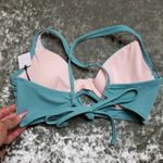 Shade & Shore  Front Tie 2 Piece Swimsuit Top 36B/ Bottoms: L Photo 5