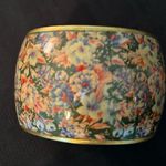 Forever 21 Wide Cuff Bangle Bracelet Floral Romantic Bohemian Bloomcore Elevated Basics Photo 3