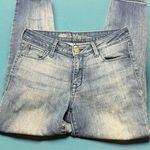 Old Navy  Blue Jeans Mid Rise Straight Leg Size 4 Cropped Photo 1