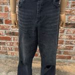 BLANK NYC faded dark grey plus size denim high rise jeans / 32 / Excellent cond. Photo 2