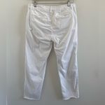 Frank & Eileen  White Wicklow Italian Chino Pant Size 8 *FLAW* Photo 9