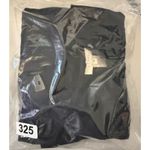 J.Jill  Linen Button Front Jacket Womens Size M Black Lagenlook Photo 5